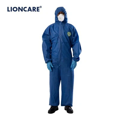 LIONCARE® CoverLite Lätt skyddsoverall för engångsbruk
