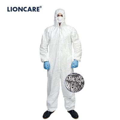 LIONCARE® CoverPlus overall i polyeten med hög densitet